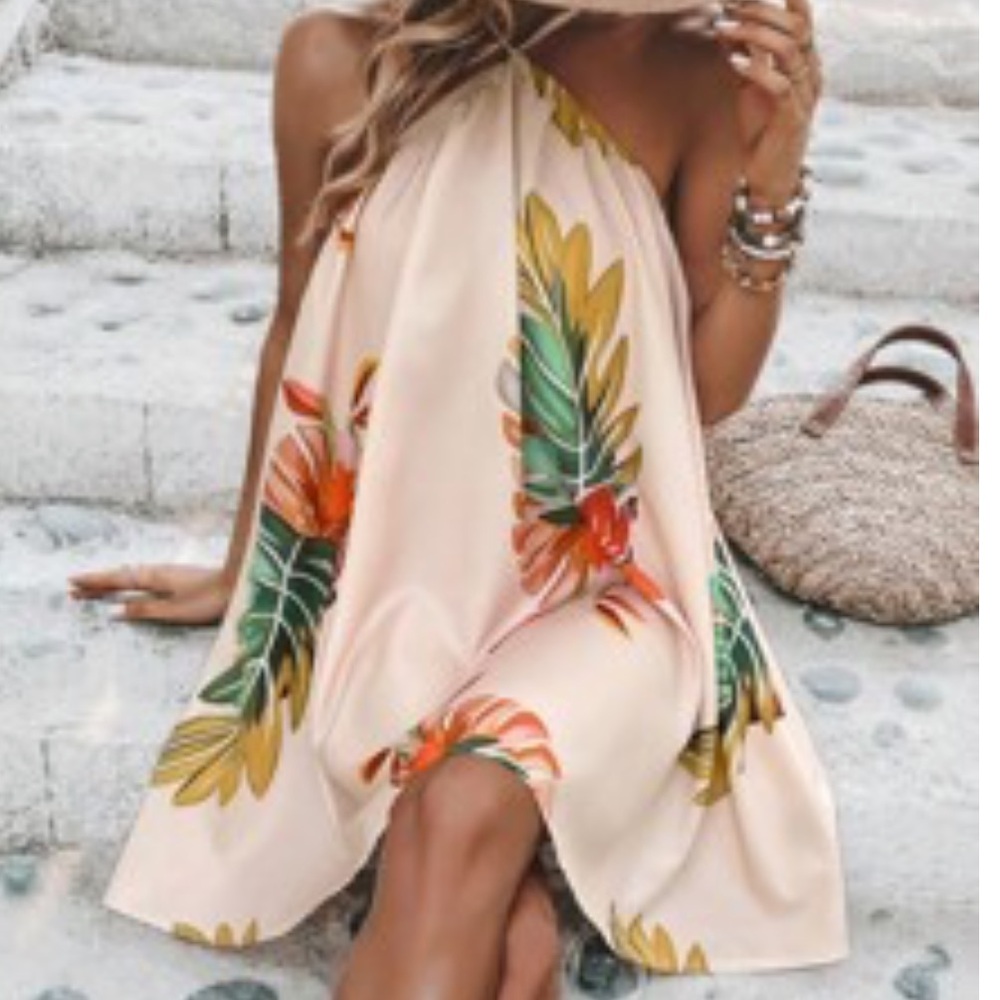 Halter dress medium